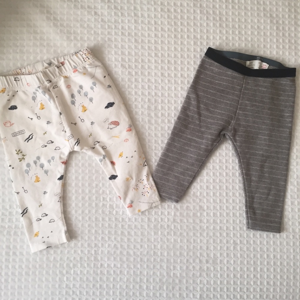Zara Baby Mini Pants Lot 3-6 Month EUC Unisex